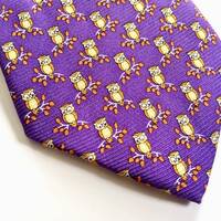 Owl Tie - Silk Tie for Men - Mens Ties - Owl Necktie - Owl Gifts for Husband - Silk Ties Men - Mans 