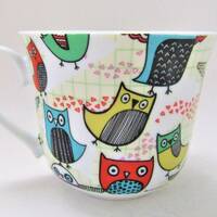 Vintage Owls Mug, Owls by Creative Tops Ltd, Owl Collectible