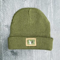 Short-eared Owl Beanie | Hemp and Organic Cotton | Eco-friendly Gift for Bird Lover | Hat, Cap, Knit