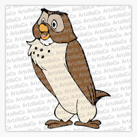 Winnie Pooh | Owl - Digital Download SVG