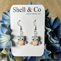 Owl Dangle Earrings