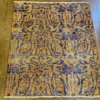 owl patterned rug,Anatolian rug, Turkish rug, Oushak rug, Art deco rug, Modern rug, Decorative rug, 