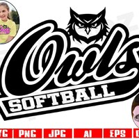 Owls softball svg Owl softball svg Owls softball png Owls svg Owl svg Owls mascot svg Owls logo svg 