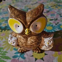 Vintage owls figurine