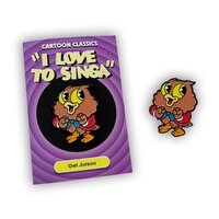 I Love to Singa Owl Jolson Pin