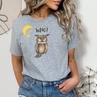Owl t-shirt, cute owl t-shirt, funny owl t-shirt, Great horned owl t-shirt, owl gift shirt, owl love