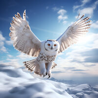 The Wisdom of the Snow Owl - Poster Series #3