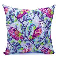 Beautiful Owl Pillow / Owl Lover Gift / Purple Owl Pillow / Owl Decor