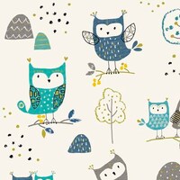 What a Hoot OWL fabrics- Multiple Prints