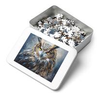 Owl Jigsaw Puzzle (30, 110, 252, 500,1000-Piece)