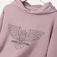 Owl Emblem - Womens Hoody