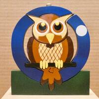 O is for Owl Wooden Puzzle
