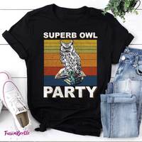 Superb Owl Party What We Do In The Shadows Owl Lover Vintage T-Shirt, What We Do In The Shadows Shir