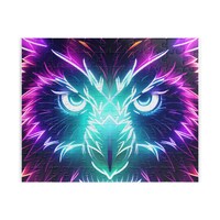 Neon Owl Puzzle