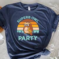 Superb Owl Party What We Do In The Shadows Unisex Vintage T-Shirt, Superb Owl Shirt, What We Do In T
