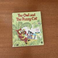 Very Cool & Vintage 1964 The OWL and The PUSSY CAT Children's Book