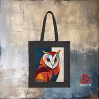 Minimalism Art Owl Tote Bag - Minimalist owl meets boho charm in this eco-friendly tote. Perfect for
