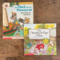 Owl and The Pussycat Edward Lear Poem & The Mother's Day Mice by Eve Bunting Books Illustrat