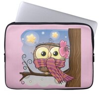 Owl Cute           Laptop Sleeve