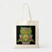 Owl Psychedelic Popart Bag