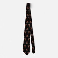 The Owl University  Neck Tie