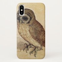 Albrecht Durer - The Little Owl iPhone X Case