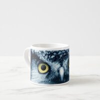 Wisdom of the Owl Espresso Cup