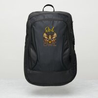 Wear your favorite wild animal, OWL Port Authority® Backpack