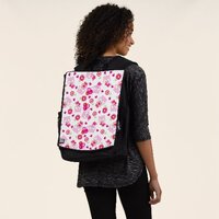 Pattern Of Owls, Cute Owls, Pink Owls, Hearts Backpack
