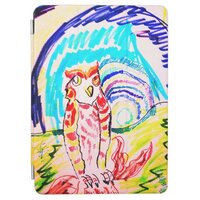 Owl marker notebook iPad air cover