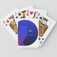 Blue Owl Logo Classic Playing Cards