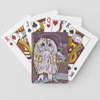 OWL PLAYING CARDS