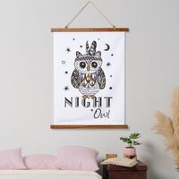 Night Owl Hanging Tapestry