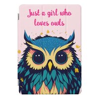 Cute Owl iPad Pro Cover