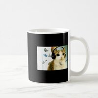 Cat Owl Funny Cursed Internet Trendy Meme Funny Me Coffee Mug