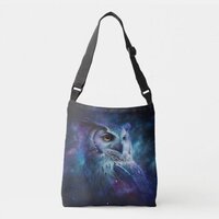 Galaxy Owl Crossbody Bag