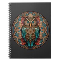 Mandala Owl #2 Notebook