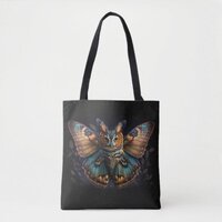 Great Horned Butterflowl Tote Bag