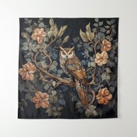 Owl Fabric Design #1 Tapestry