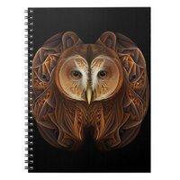 Fractal Owl #1 Notebook