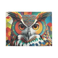 Pop Art Owl #2 Doormat