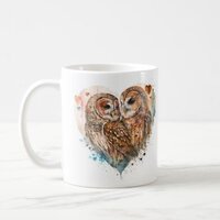Barred Owls in love Coffee Mug