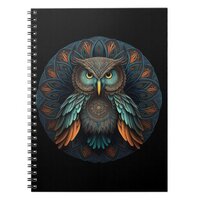Mandala Owl #1 Notebook