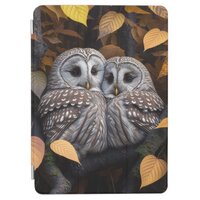 Cuddling Ural Owls iPad Air Cover