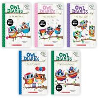 Owl Diaries Collection Series Set of 5 Books (Book 16-20)