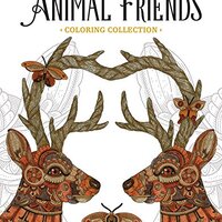 Animal Friends (Filippo Cardu Coloring Collection) (Design Originals) Adult Coloring Book with 32 In