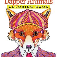 Dapper Animals Coloring Book (Coloring is Fun) (Design Originals): 30 Beginner-Friendly Relaxing &am