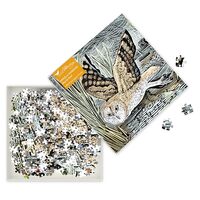 Adult Jigsaw Puzzle Angela Harding: Marsh Owl: 1000-piece Jigsaw Puzzles