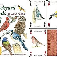Backyard Birds Standard Poker Playing Card Deck featuring all of yoru favorite garden birds from Car