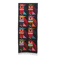 NOVICA Night Owls Wool Tapestry